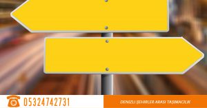 Denizli şehirler arası eşya taşıma