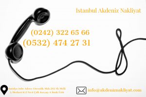 Antalya nakliyat iletişim