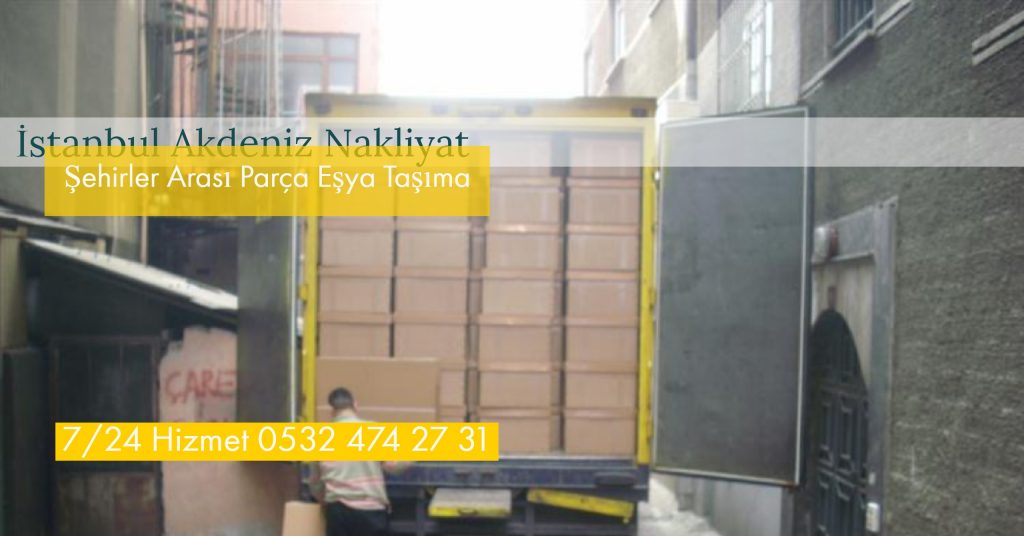şehirler arası parça eşya taşıma