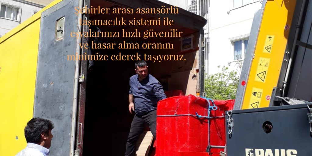 Eskişehir asansörlü evden eve taşımacılık