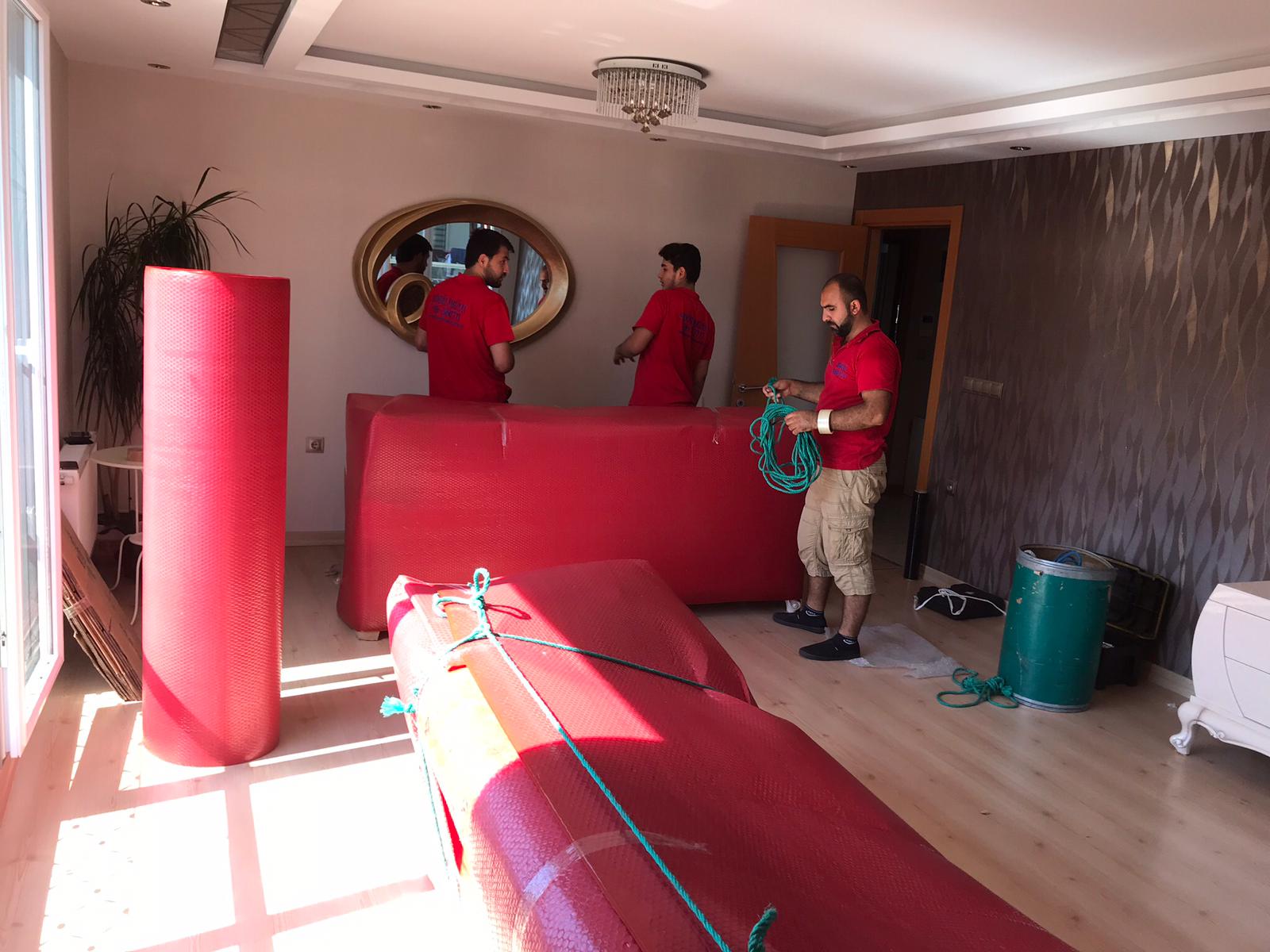 Şehir içi evden eve taşımacılık