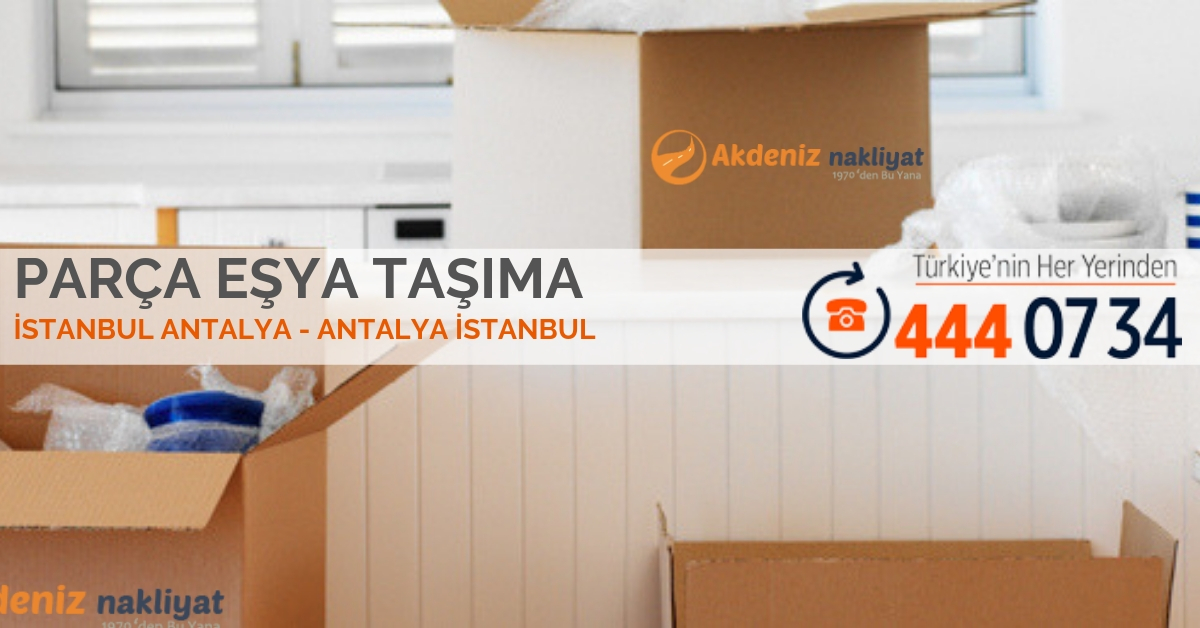 Antalya parça eşya taşıma